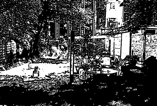 Nwe Herengracht (Mijn Familie), borduur/ketingsteek/gemerceriseerde katoen